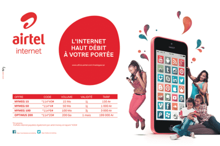 Airtel, internet