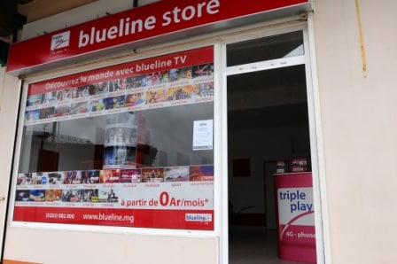 Blueline store au Tana Water Front