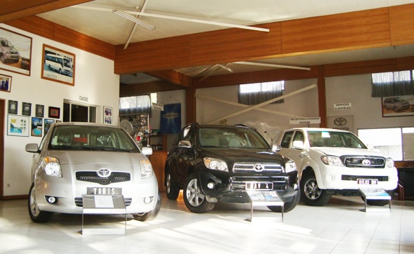 Showroom du Toyota Rasseta Behoririka