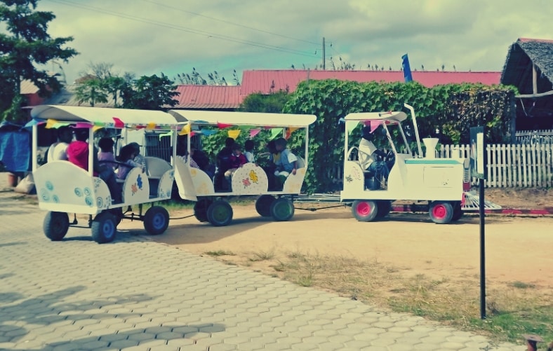 Petit train au Par Sam Run