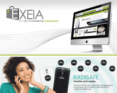 Site web Exeia