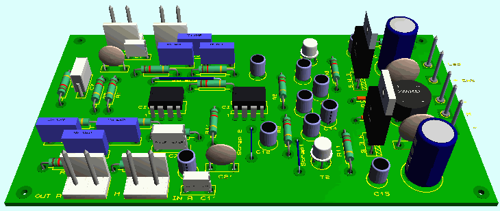 Itras Maquette de circuit électronique