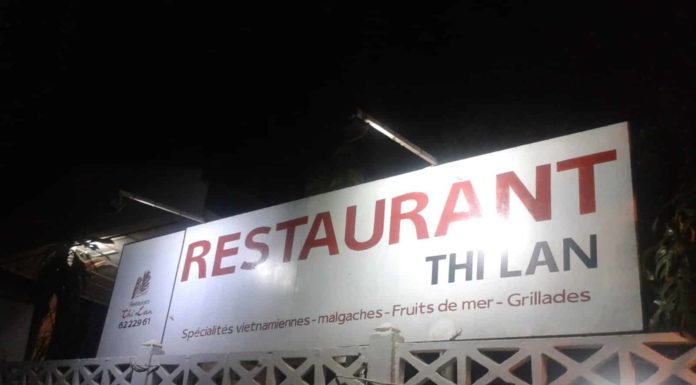 Restaurant Thi Lan à Majunga