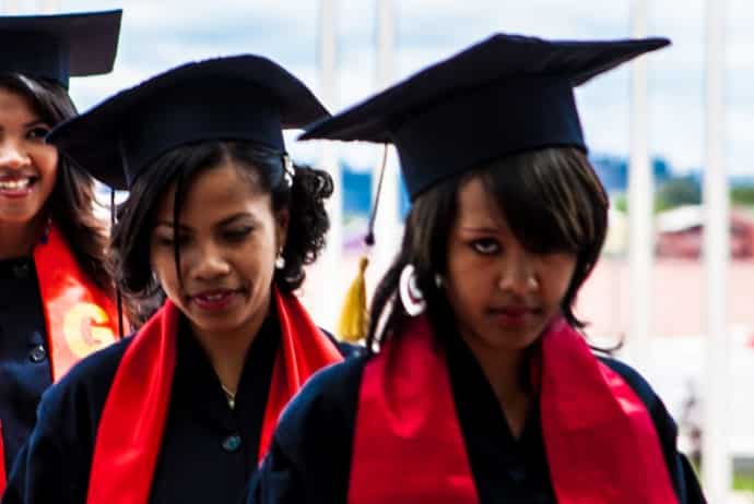 Étudiantes de l'université GSI