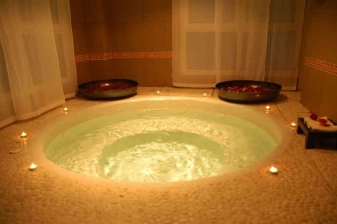 Bain à remous chez Majorel