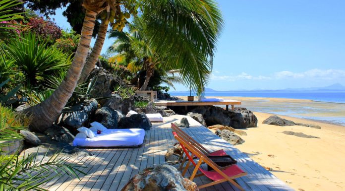 Tsara Komba Lodge, Plage de l'hôtel
