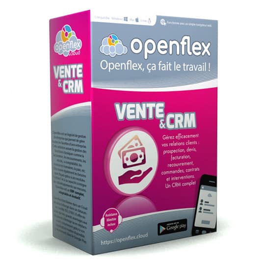 Le module Vente&CRM Openflex pour un meilleur suivi de la relation client