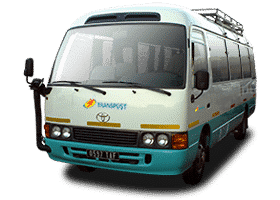 Transpost, service de transport de voyageurs de la Paositra